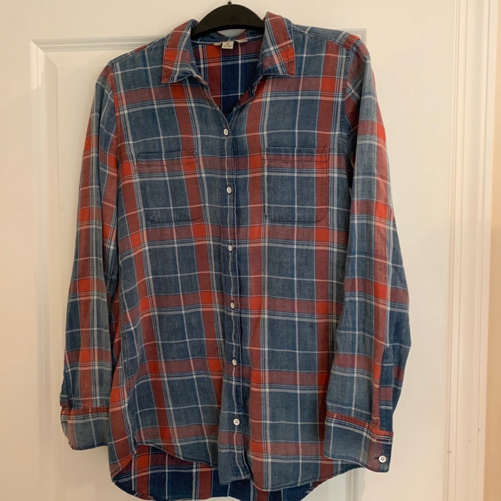 Lucky Brand Women’s Plaid Shirt